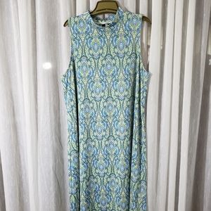 MIK size M sleeveless  Paisley dress